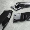 Maxton Style Front Splitter Bumper Lip For V.3 Mercedes-Benz E63 AMG Estate Sedan S213 W213 2017-2021 Gloss Black Car Spoiler