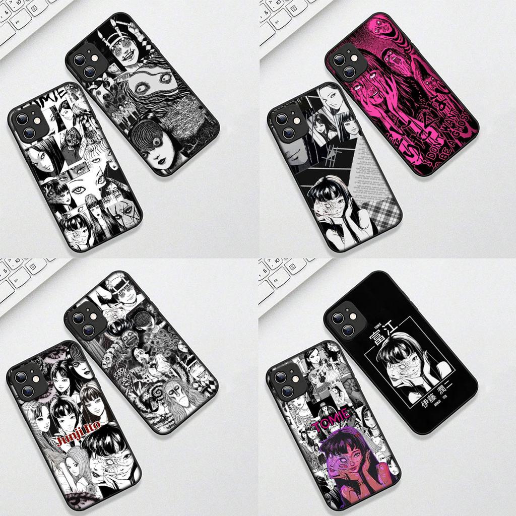 Cover for Samsung Galaxy S20 S22 S21 FE Ultra Plus A07 A17 A15 A16 A25 A57 A37 Phone Case Tomie Anime Girl Junji Ito Collection