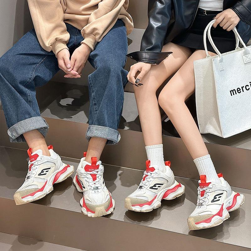 Liu Haoran catwalk women's tide platform sneakers