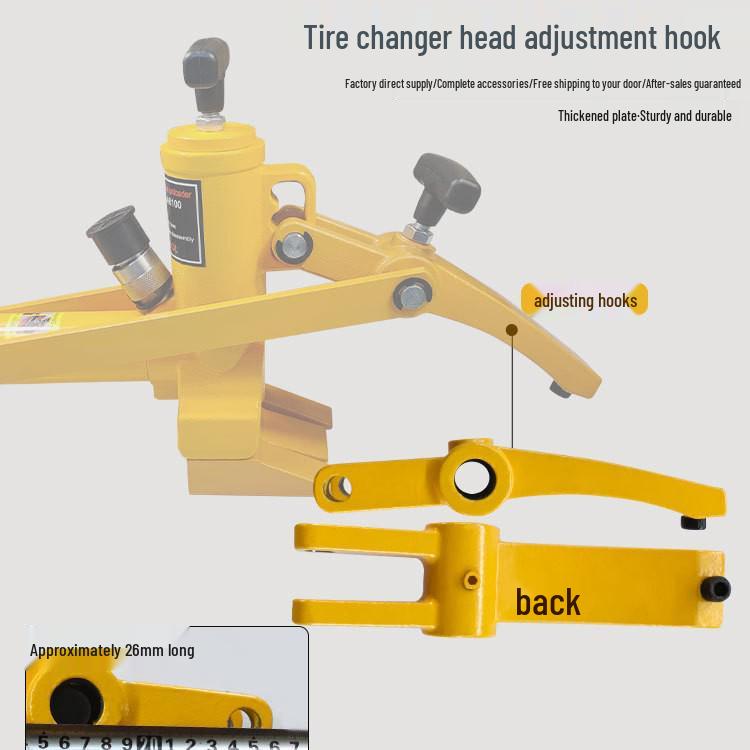 Tire Changer-Stripper Machine Head & Oil Cylinder Accessories Pack