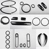 For MINI Cooper S JCW R60 R61 Countryman Accessories Car Steering Wheel Dashboard Door Modification Interior Protection Stickers