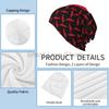 Palestine Flag Skullies Beanies Caps Kufiya Hatta Warm Bonnet Cap Adults Knit Hat Headwear Unisex Slouchy Scarf Skullies Beanies