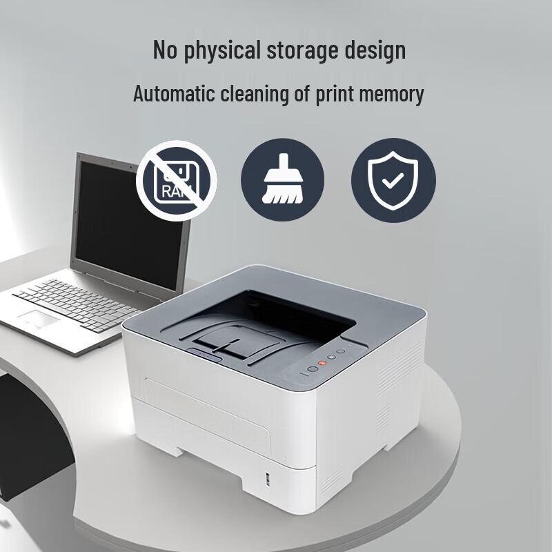 LANXUM GA3340dn Black and White Laser Printer CN plug (adapter included)