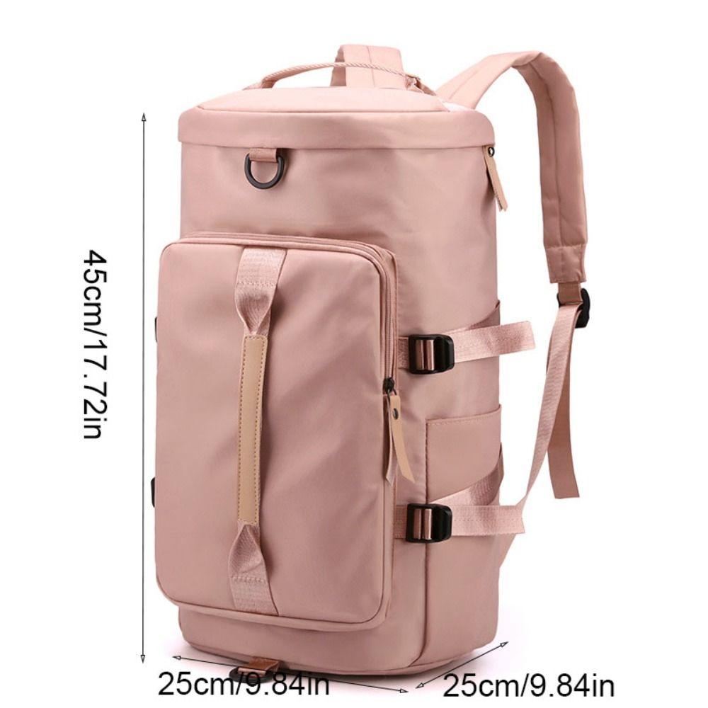 Handheld Travel Backpack Large Capacity Sports Fitness Bag Simple Duffle Bag  Streetwear
