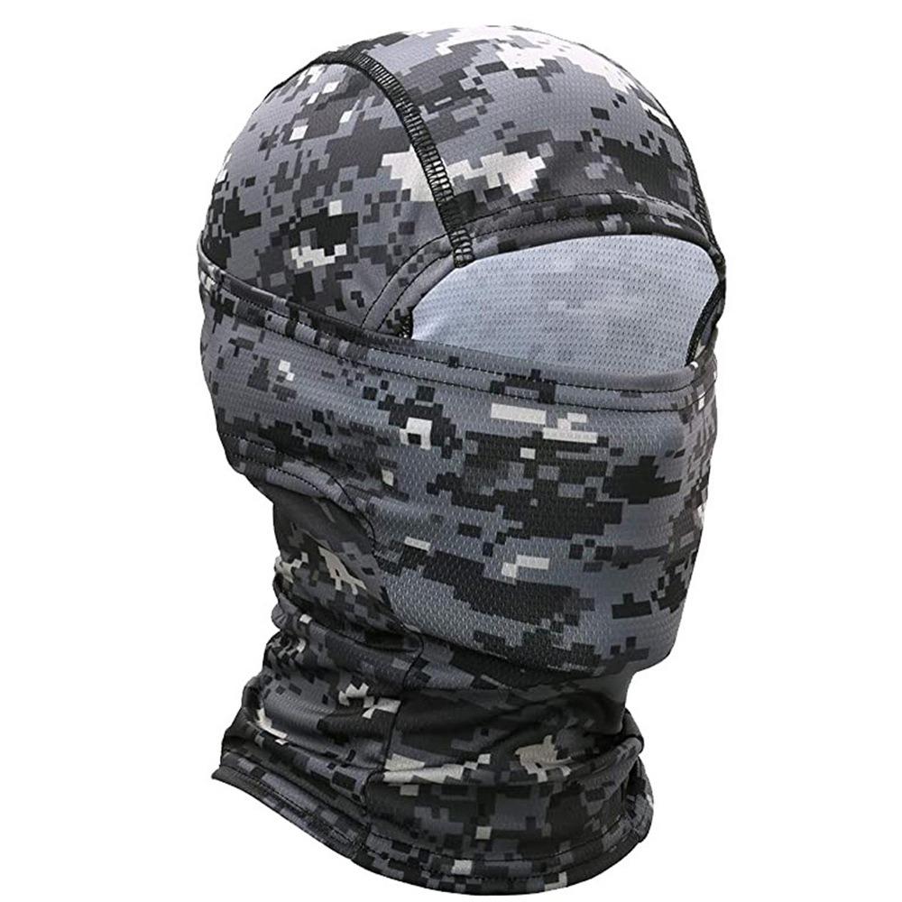 

Motorcycle Balaclava Full Face Mask Ski Motocross Moto Helmet Liner Motorbike Riding Biker Hood Caps Neck Cover Men Summer
