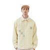 Li Ning Totem Embroidered Warm Cotton Jacket Men Jackets Swan-White ASHR101-2