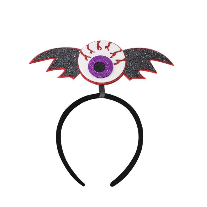

Halloween Themed Hairband Headband with Pumpkin Headpiece for Festival Look 1