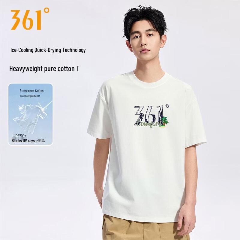 361° Unisex Pure Cotton Short Sleeve T-Shirt L