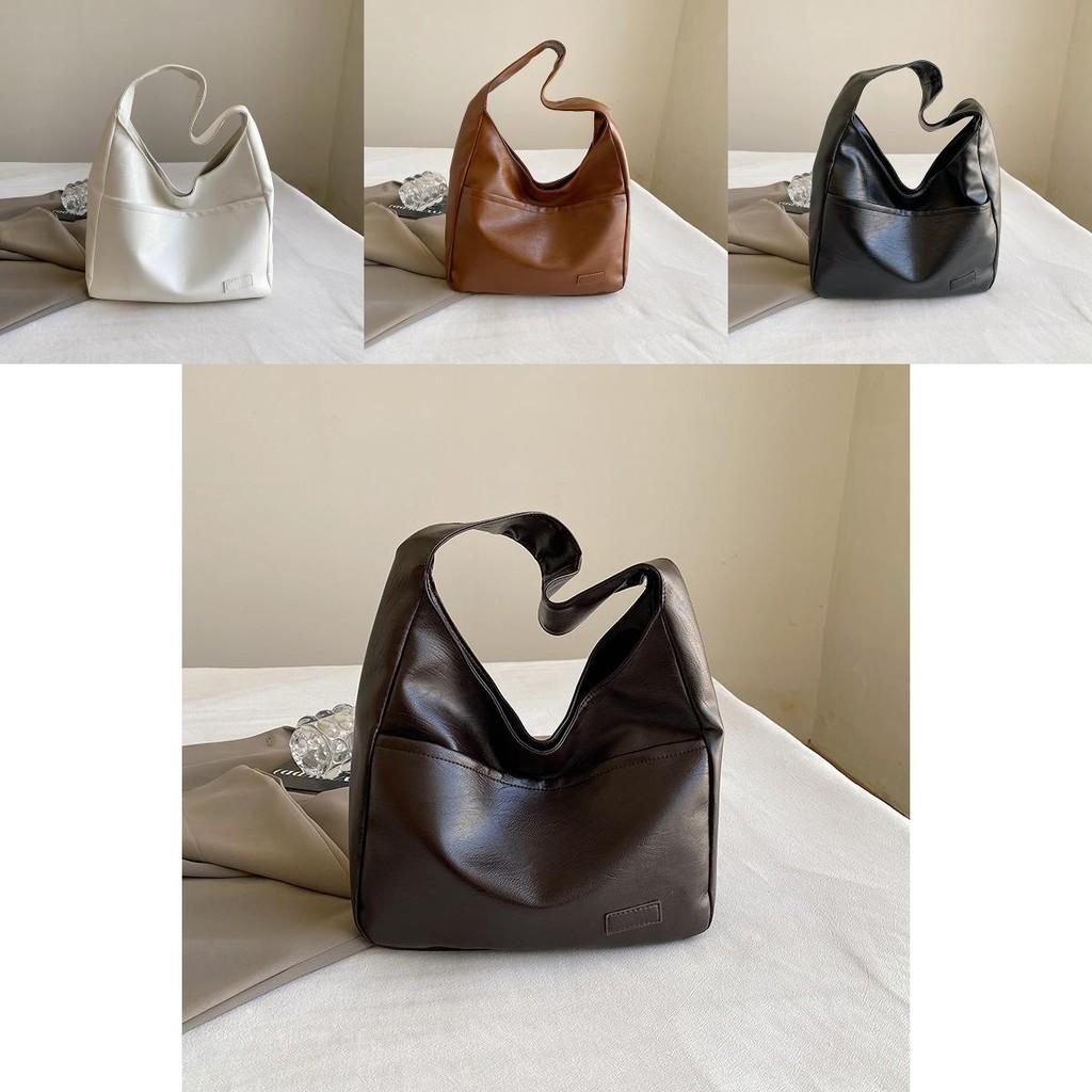 Chic Vintage Inspired Single Shoulder Tote Bag For Women Stylish Pu Fabric Design