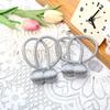 2pcs/pair Magnetic Curtain Tiebacks Earphone Design Curtain Holdbacks Living Room Bathroom Shower Curtain Accessories