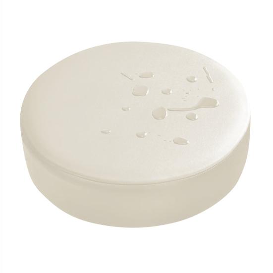 Soft Round Stool Cover High Resilience Non-Slip Design Easy to Clean Faux Leather Universal Fit Chair Cover