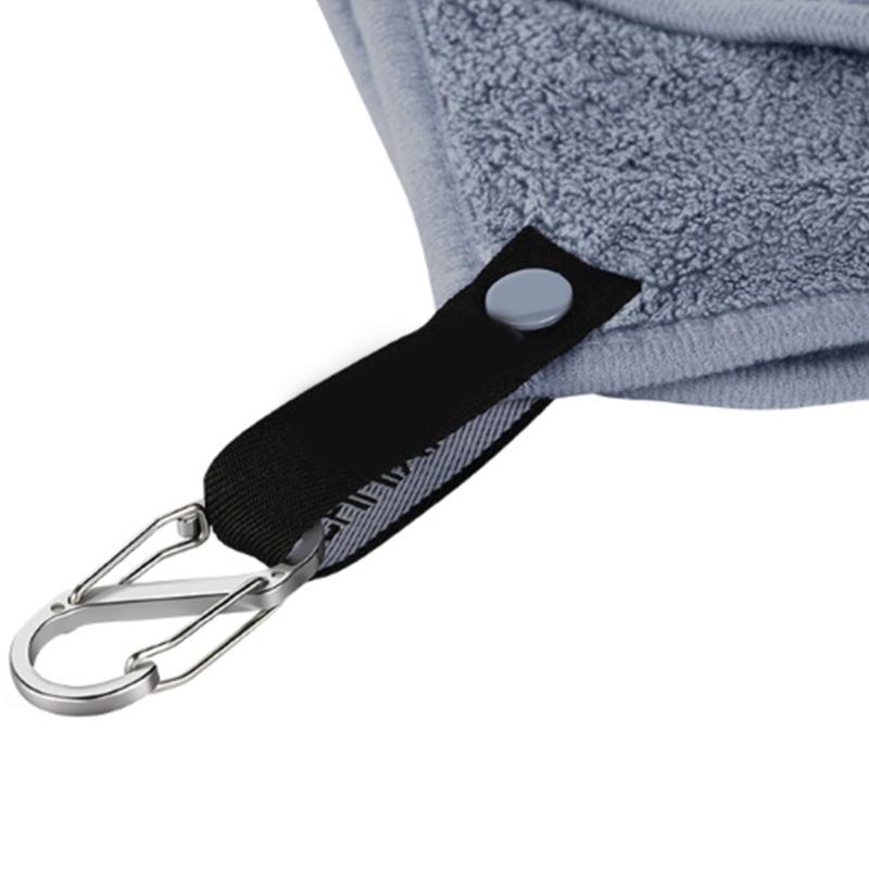 Fishing Towels with Clip Microfiber Towels Fishing Accessories Soft Quick Drying Baits Towel for Scrubbing Boats & Rods