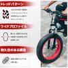 1PZ JP2-TR4 20x4 Folding Fat Tire Replacement for Electric Bikes, Mountain Bikes, Snow Bikes, Fat Bikes, and Beach Trikes [Parallel Import]
