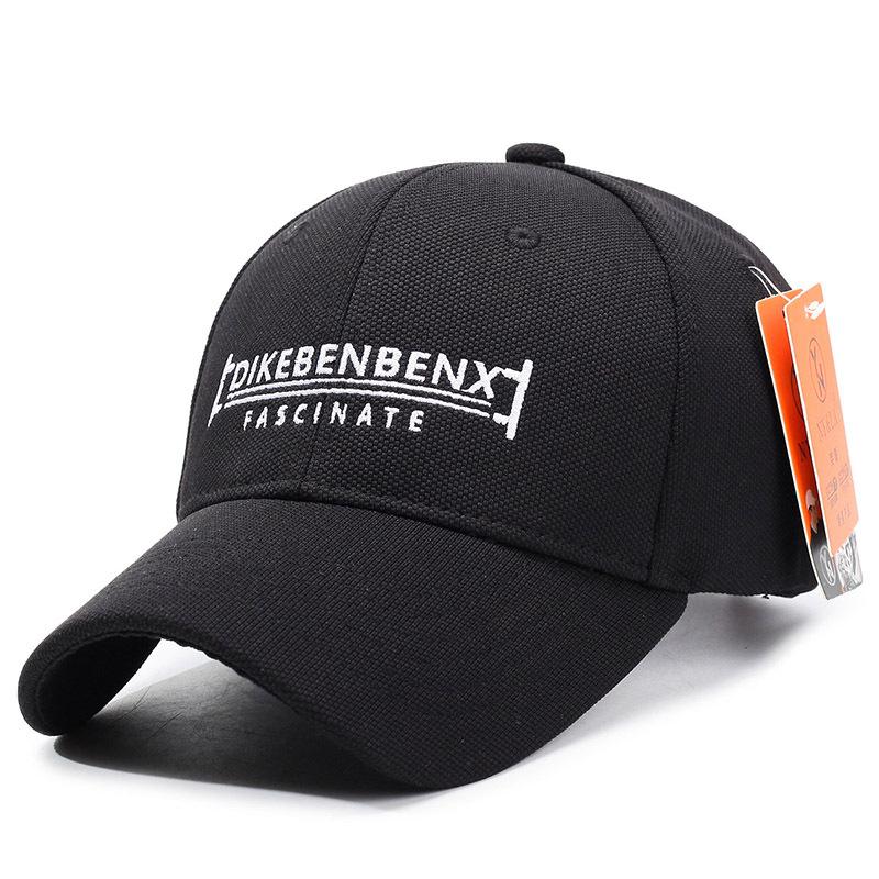 

Новая вышитая бейсболка-мяч, спортивная солнцезащитная шляпа для мужчин и женщин, дышащая, универсальная, повседневная, с козырьком Adjustable чёрный