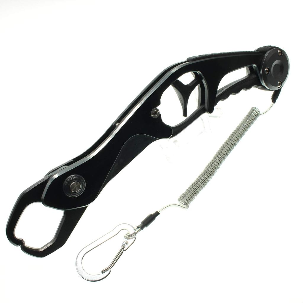 1091 Fish Aluminum Fish Catcher (Iregui) Grip, Ultra-Lightweight Grabber/Fish (Gunmetallic)