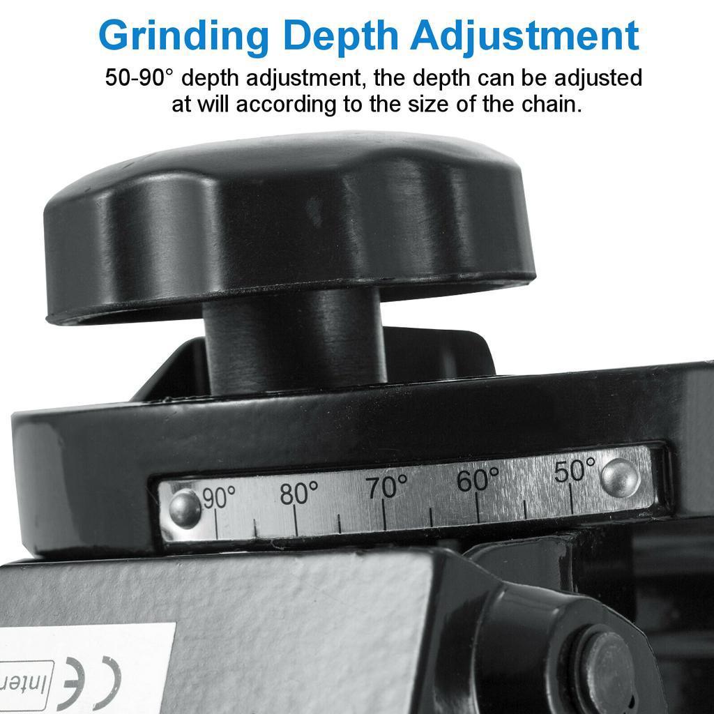 230W Professional Power Chain Saw Sharpener Grinder Machine Garden Tool Portable Electric Chainsaw Sharpener 25.5x25.5x38cm