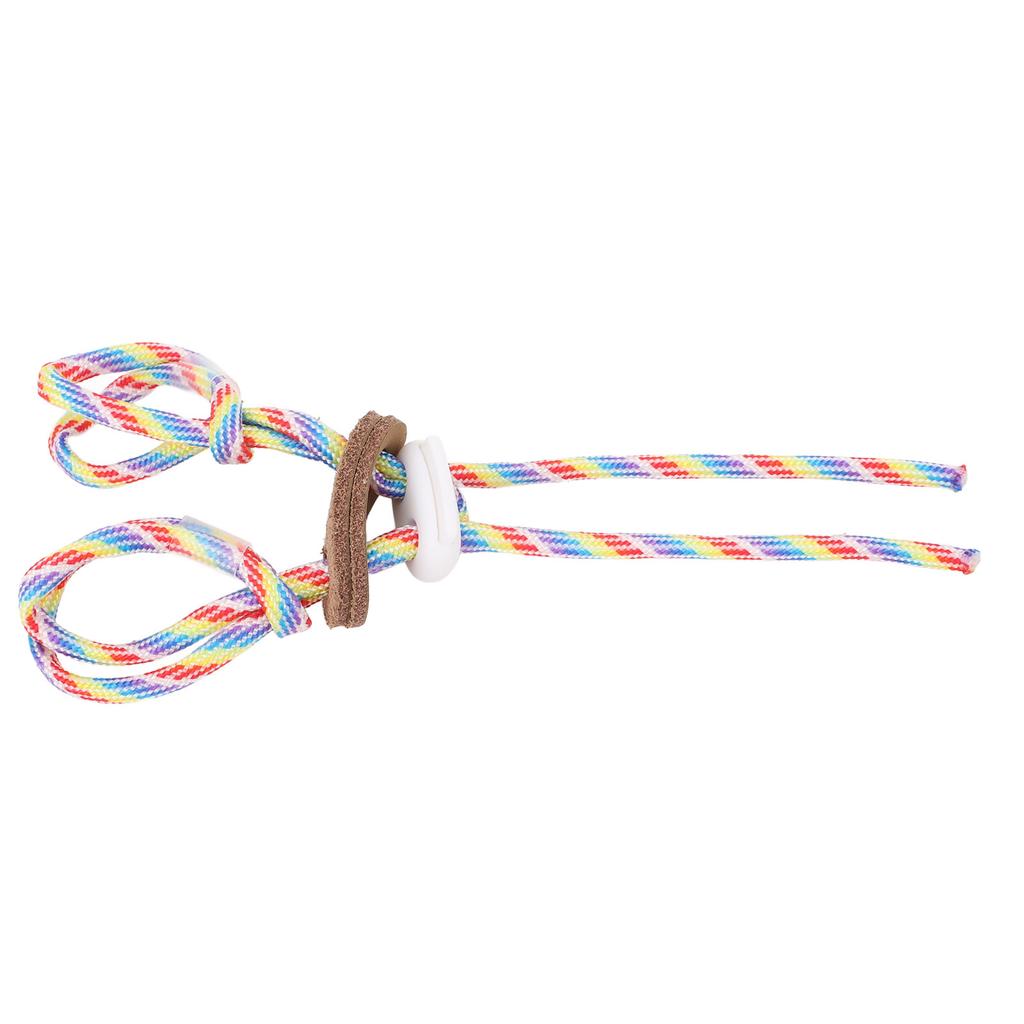 Archery Finger Sling Polyester Adjustable Fingersling Archery Bow Rope Hand Guard for Recurve Bow