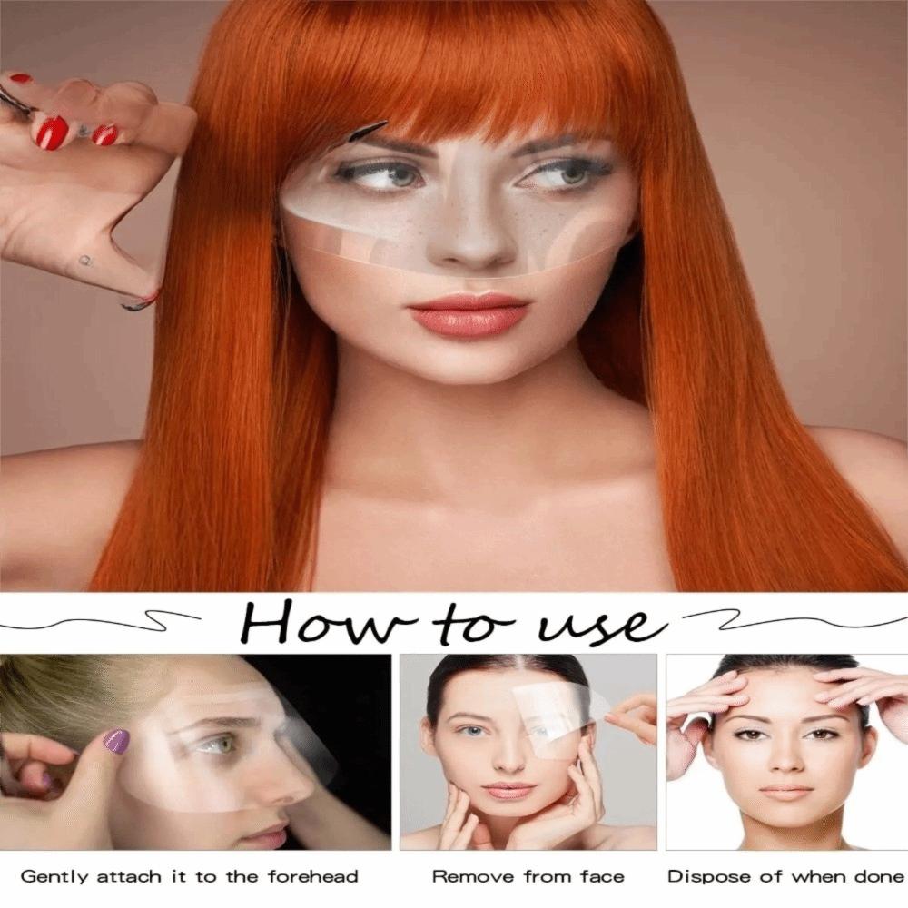 50pcs Transparent Barber Masks Plastic Hairspray Salon Tools New Disposable Face Shields  Haircut