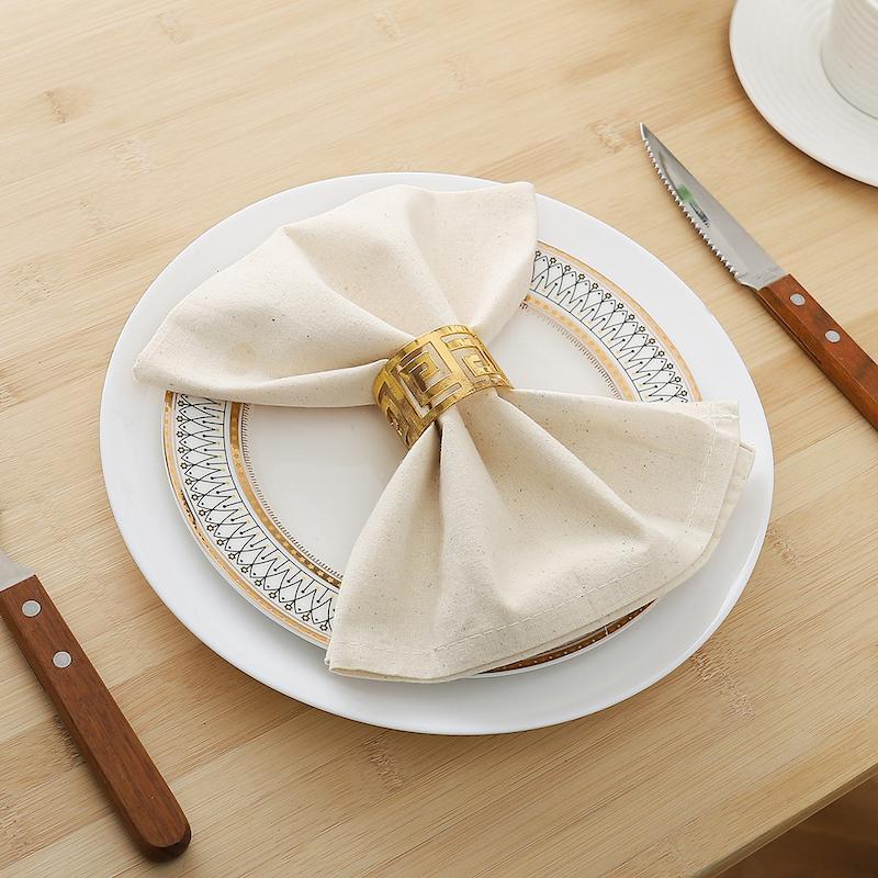Table Napkin Wedding Cotton Linen Soft Comfortable Hotel Wedding Party Table Colorful Brand Napkins