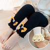 Autumn Winter Kids Girls Knitted Leggings Children Lace Design Legging