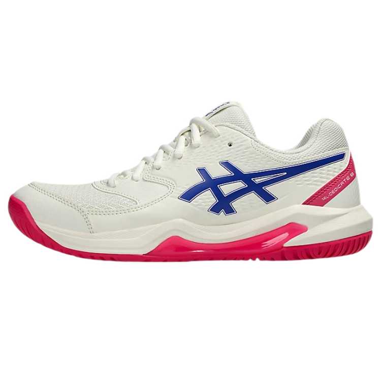 Asics Gel-Dedicate 8 Comfortable Versatile Fashionable Low-Top Tennis Shoes Women Sneaker Beige 1042A237-105