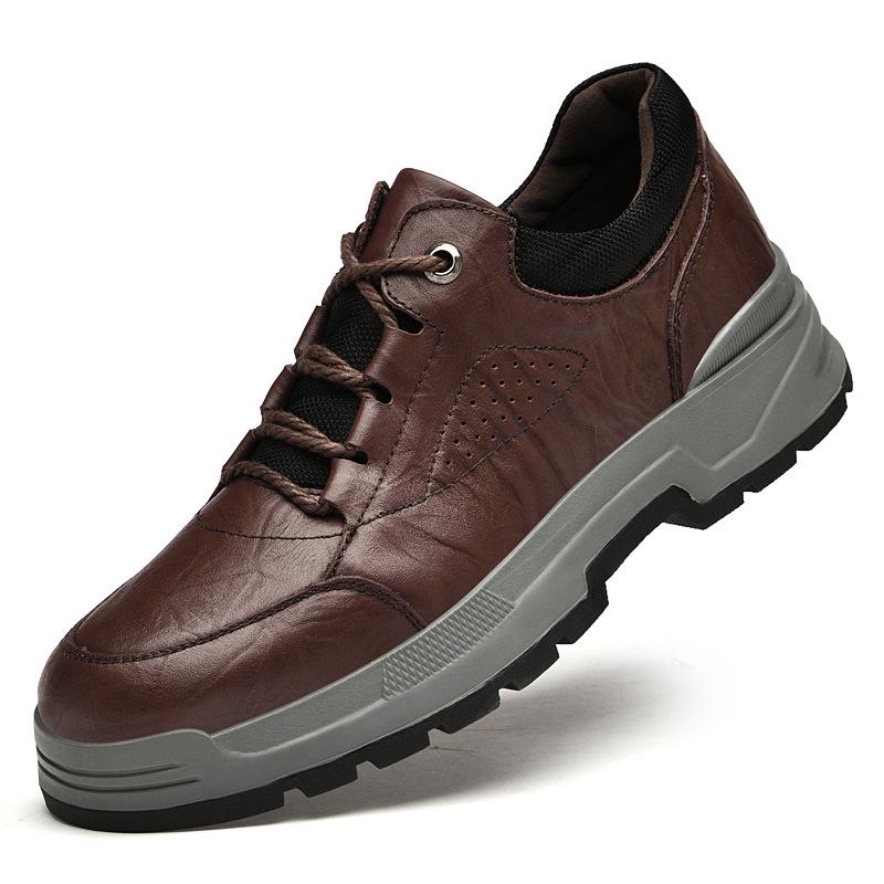 Large Size Casual Shoes Mountaineering Sports Shoes Cotton Shoes Single Cotton Thickened Warm Men's Shoes