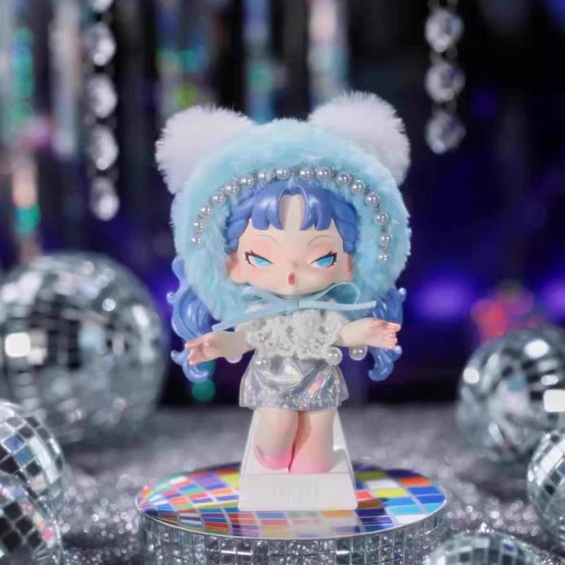 Seria Midnight Disco Blin Dbox Postacie Akcji Anime Urocze Akcesoria Biurkowe Tajemnicza Zabawka w Ślepym Pudełku Modne Prezenty