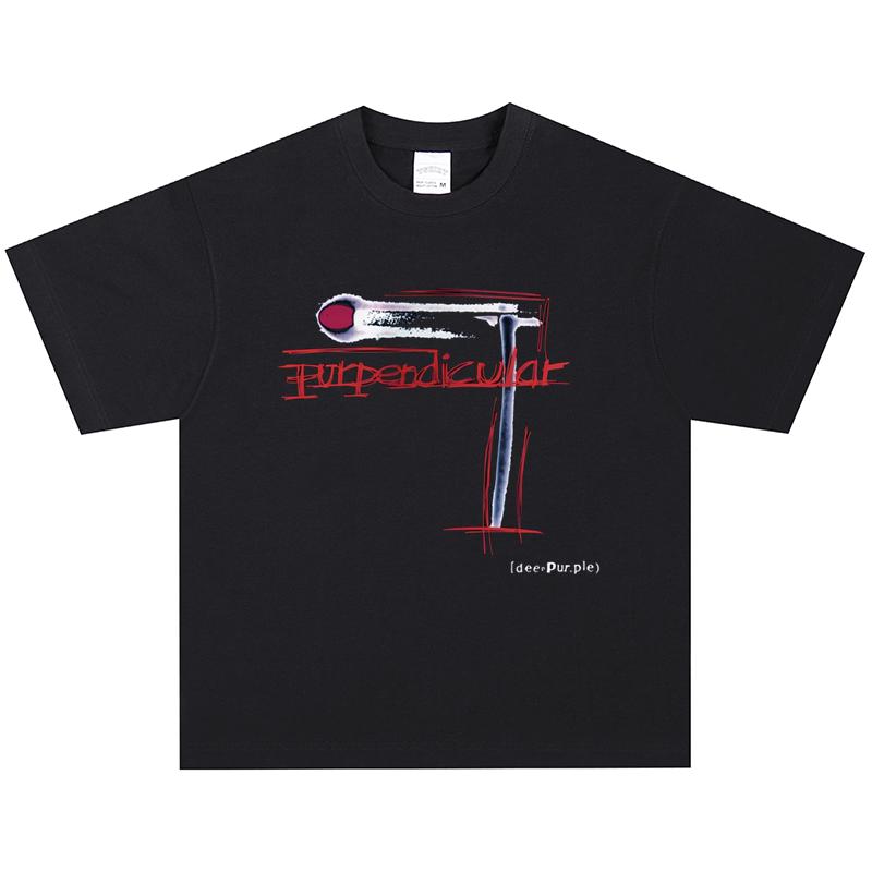 Deep Purple T-Shirt, Soft Fabric Casual Daily Wear L