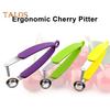 Cherry Corer Cherry Pitter Tool Rustfritt stål Olive Pitter Heavy-Duty Frukt Pit Remover Multi-Purpose kjøkkentilbehør