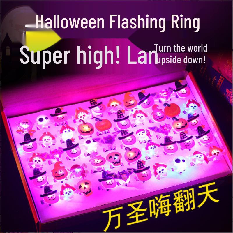 

Мигающее мягкое резиновое светящееся кольцо на палец игрушка