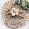 Hollow Out Baby Girl Hat Breathable Baby Hat Cute Toddler Headwraps  Spring