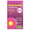 B12 Methylcobalamin, Cherry, 10,000 Mcg, 30 Chewable Tablets