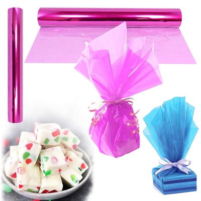 Yousheng 80 Sheets Transparent Cellophane Wrapping Paper DIY Arts Crafts Gift Packaging Waterproof Heat Sealable Colored Wrap