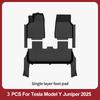 Tappetini per Tesla Model Y Juniper 2025-2026 Premium/Performance Rivestimento Pavimento in TPE & Accessori Copri Soglia Porta Completo