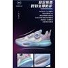 Li Ning All City 10 V1 Anti-Slip Shock Absorbing Durable Rebound Low-Top Basketball Shoes Kids Basketball Shoes Gray White YKBS060-11