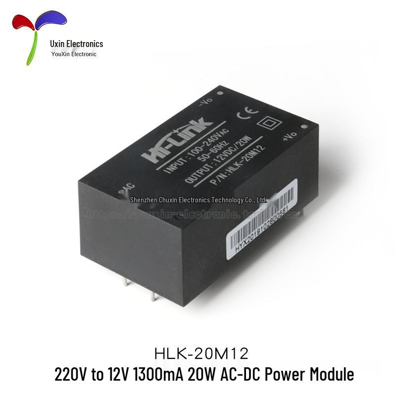 AC-DC Power Module HLK-20M: Converts 220V To 5V, 9V, 12V, or 24V