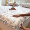100% Cotton Bed Sheets Bed Bedroom Flower Printed Bed Cover Bedding (excluding Pillowcases) Single/Queen/King Washabl