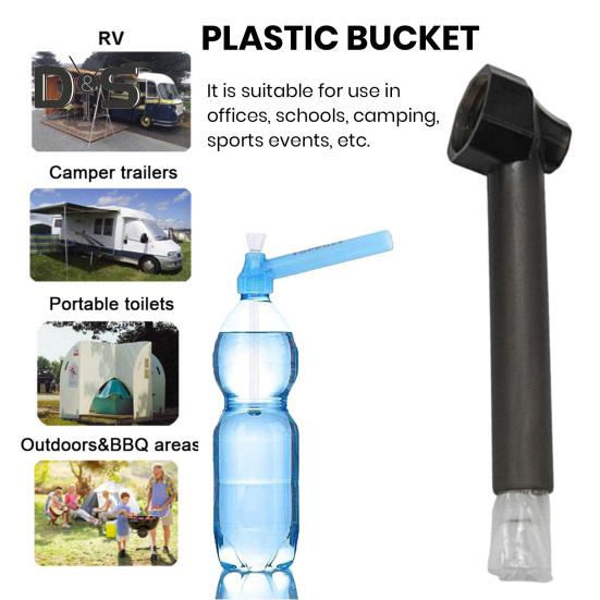 Supapă dozator de apă Pompă de apă reutilizabilă ulcior din plastic robinet duză detașabilă găleată de apă din plastic pentru birouri școli camping