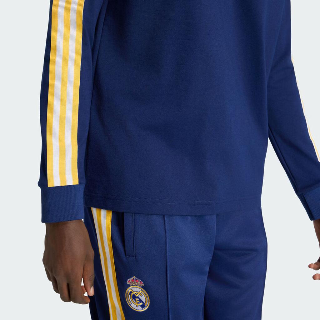Puma Adidas Puma Adidas Real Madrid Football Sports Casual Retro Long Sleeve T-Shirt Men T-Shirt KE3849