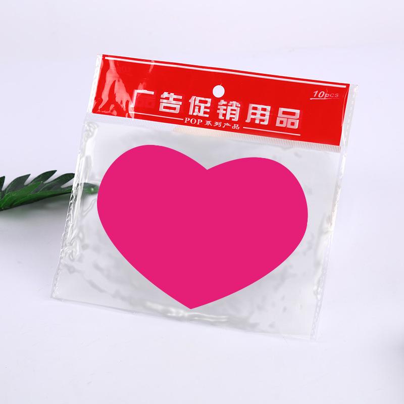 50Pcs Commodity Price Tag Advertising Stickers Neon Sign Promotional Signs Shop Tags Market Fruit
