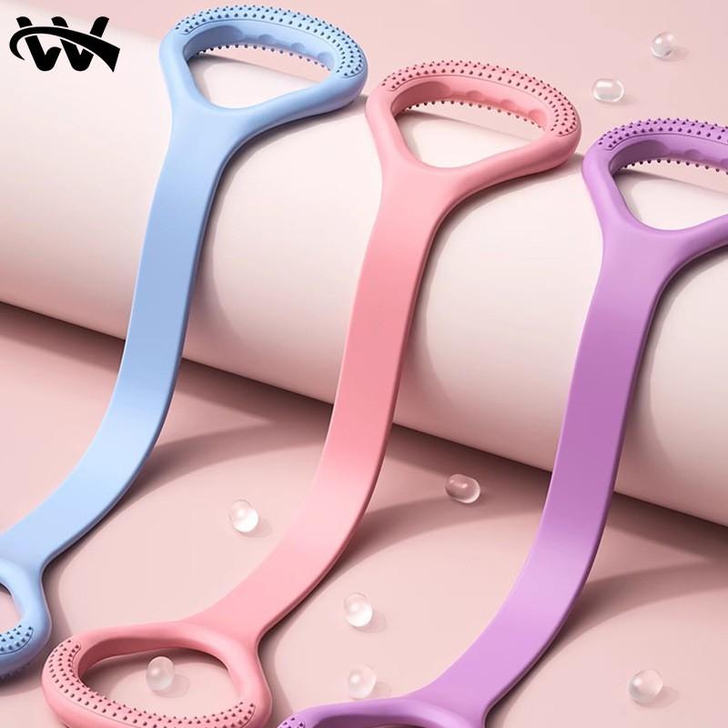 8-Shape Resistance Band Back Stretching Yoga Shoulder Neck Relief Fitness Equipment Women Home Workout