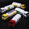 SCANIA MAN Oil Tank Truck Total Bp Shell 5 Inch Simulation Diecast & Toy Vehicle RMZ City 1:64 Alloy Model Car Gifts For Children