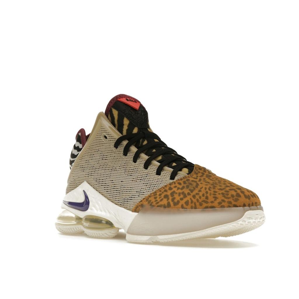 Nike LeBron 19 Low Safari Men Sneakers Tan DM1058-200