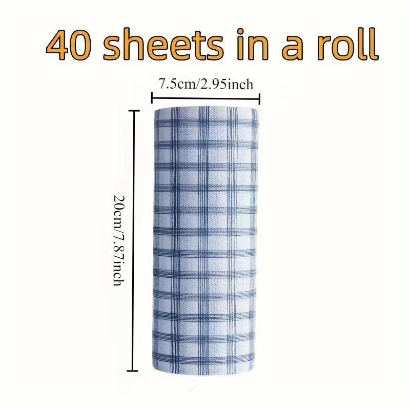 Einweg-Küchenputztücher - Trockene & Feuchte Mehrzweck-Küchentücher, Ölbeständig & Saugfähig für Geschirr, Arbeitsplatten