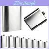 Vintage Style Stainless Steel Flask Portable Outdoor Camping Hip Flask