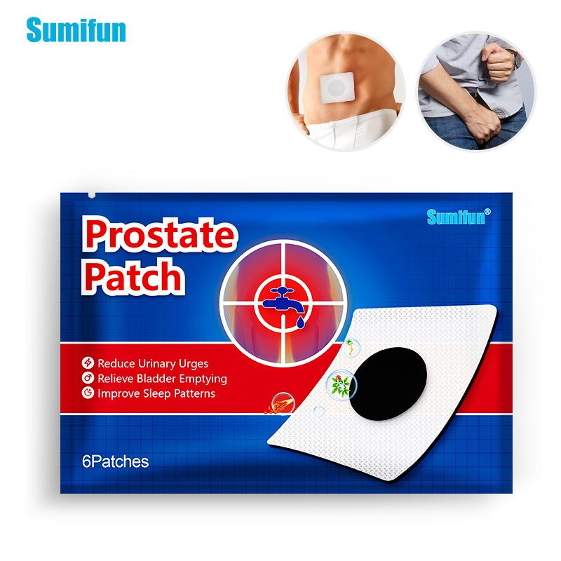 Sumifun 6/12/30 PCS Prostate Swelling Patch Navel Health Patch Relieved Urinary Frequency Urgency Male Private Area Health Care Increases Confidence