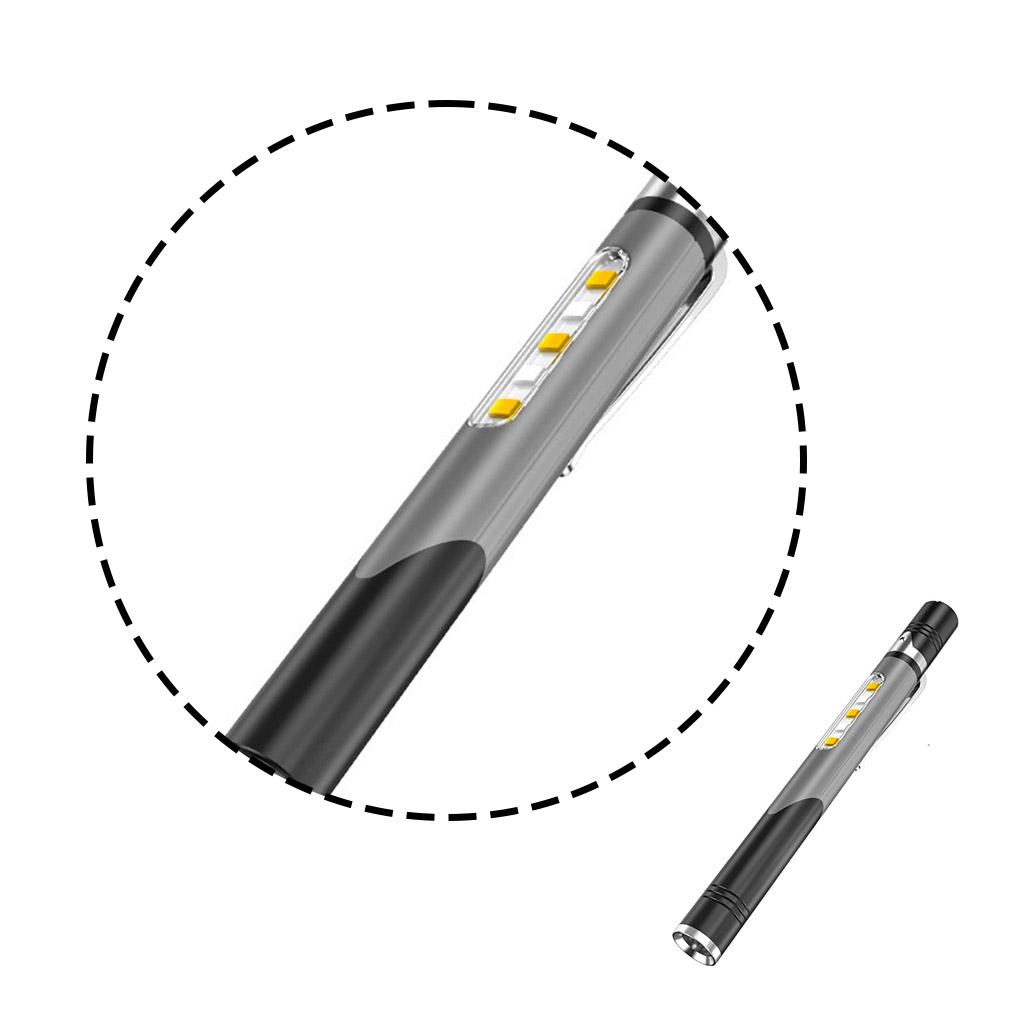 USB Charging Flashlight 4 Modes Adjustable Mini Small Hand Torch Camping Caving Climbing Emergency Lighting Lamp