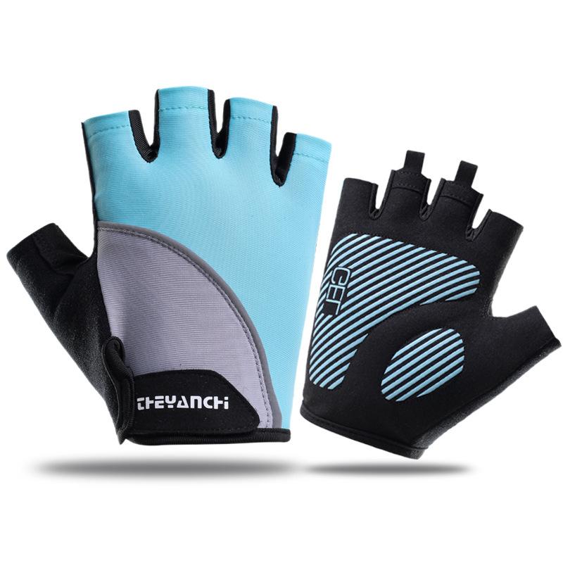 

Cycling Gloves Electric Bike Half Finger Summer Anti-Slip Anti-Sweat guantes gym Road Bike Men Mtb Gel Cycling Equipment XL