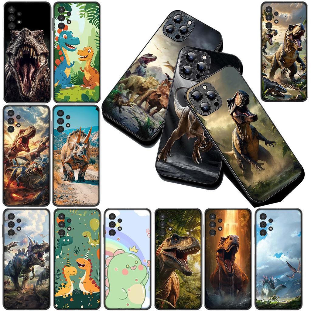Casing for Samsung Galaxy A35 A36 A55 A26 A05 A06 A14 A50 A51 A53 A54 A12 A13 A23 Phone Cover Protective Case Dinosaur