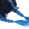 Game Genshin Impact Venti Gradient Blue Cosplay Wig Braided Synthetic Hair